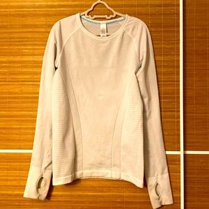 Ivivva White Long Sleeve Shirt, Size 12